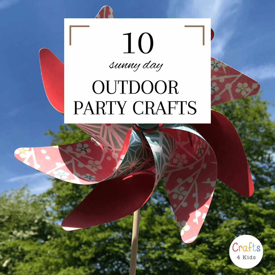 Djeco Do It Yourself - Fun Outdoor Party Crafts!