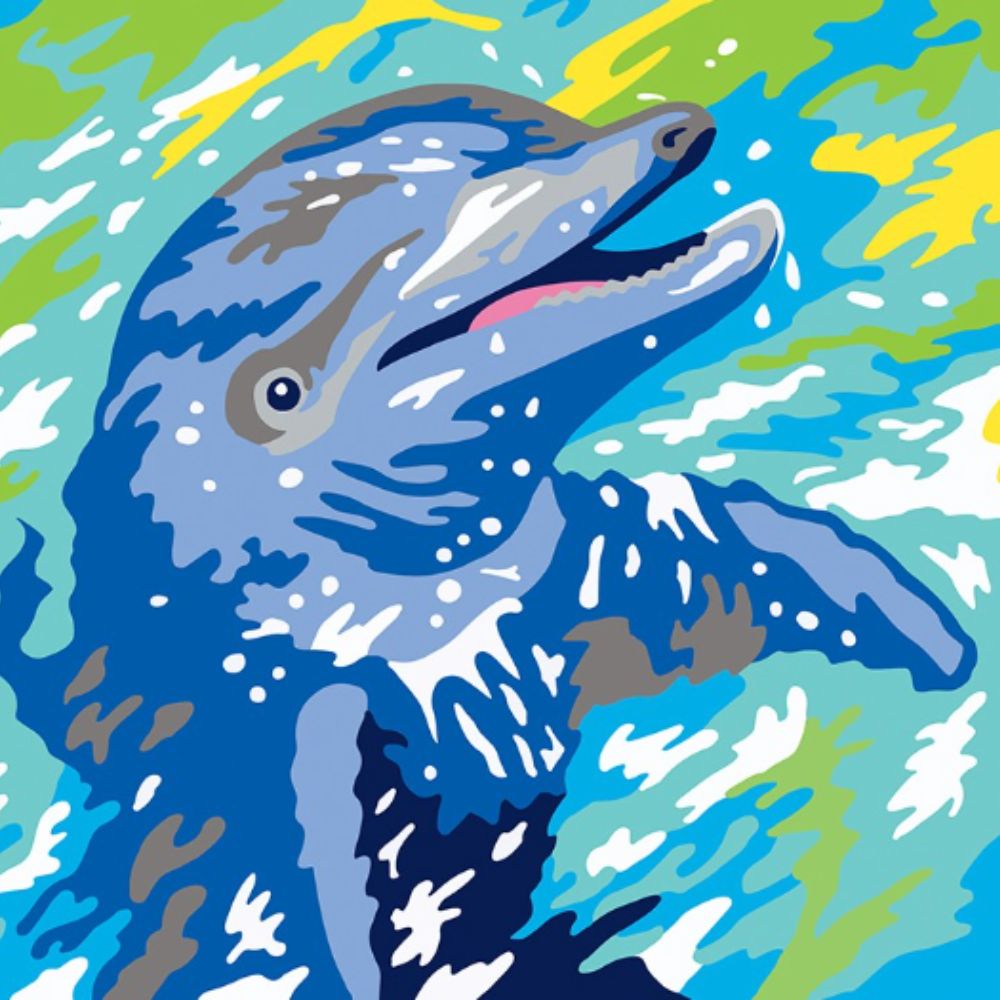 Colorizzy Painting By Numbers Dolphins