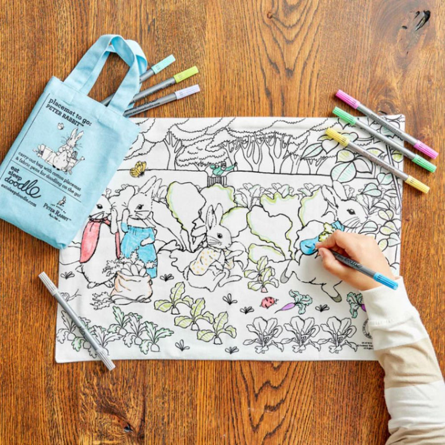 Eat Sleep Doodle - Peter Rabbit™ & Friends Colour In Placemat