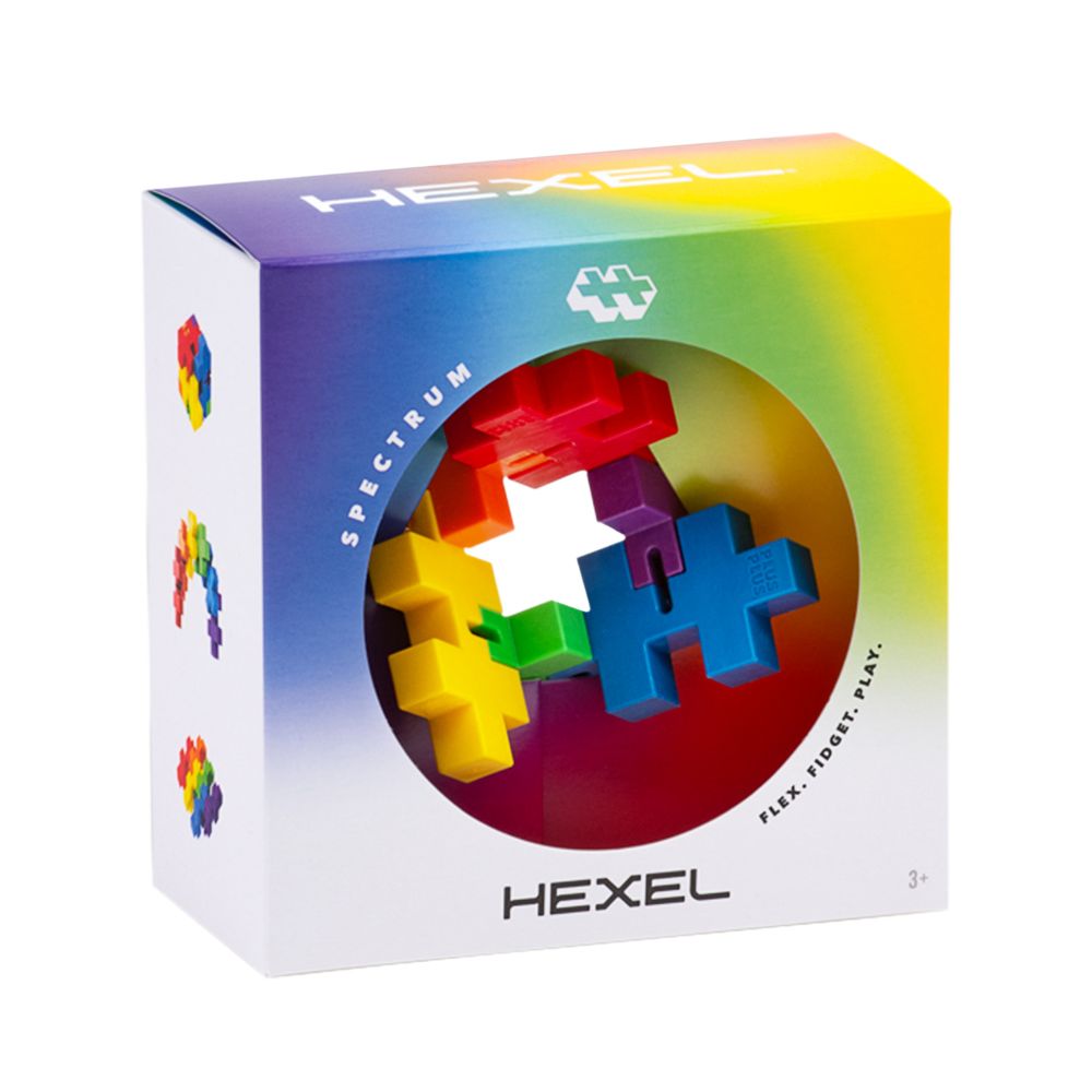 Plus Plus - HEXEL Spectrum Fidget Toy