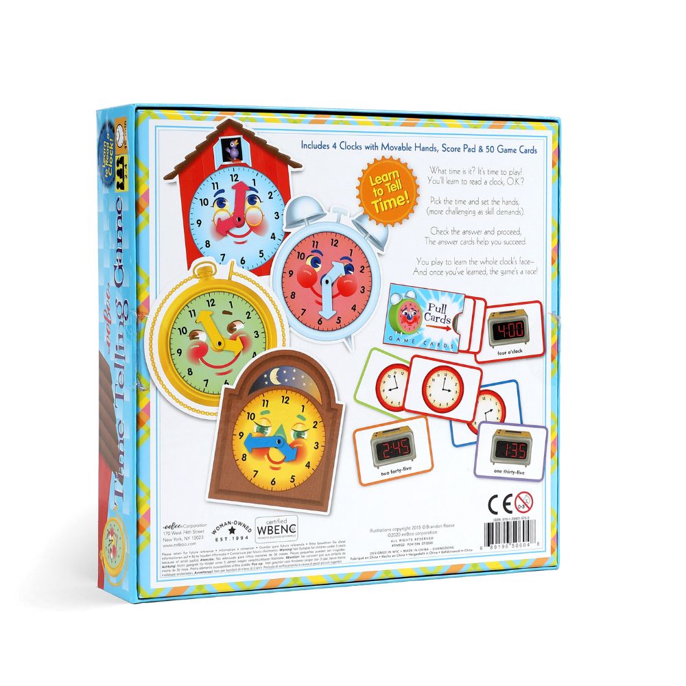 Eeboo Telling Time Game