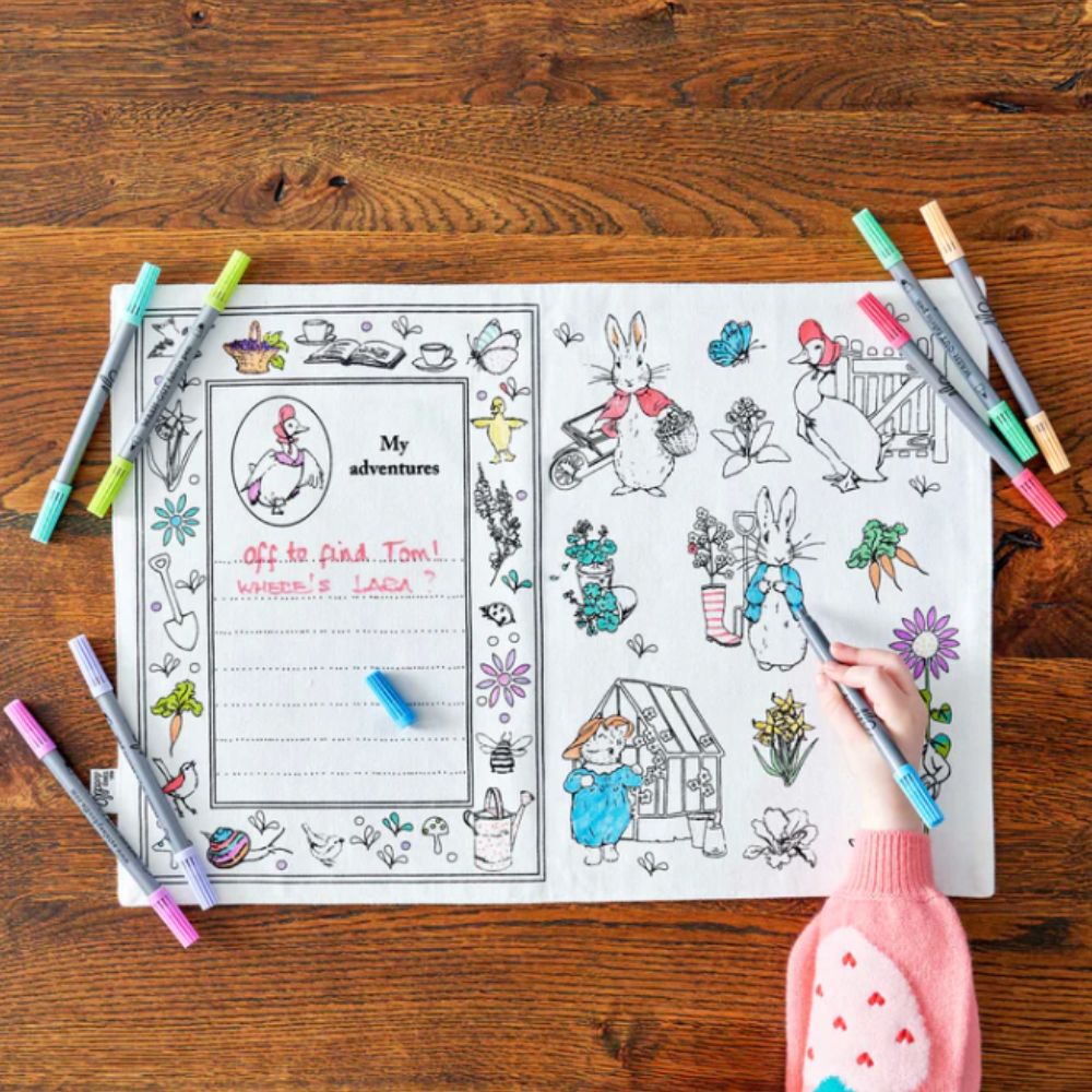 Eat Sleep Doodle - Jemima Puddle-Duck™ Colour In Placemat