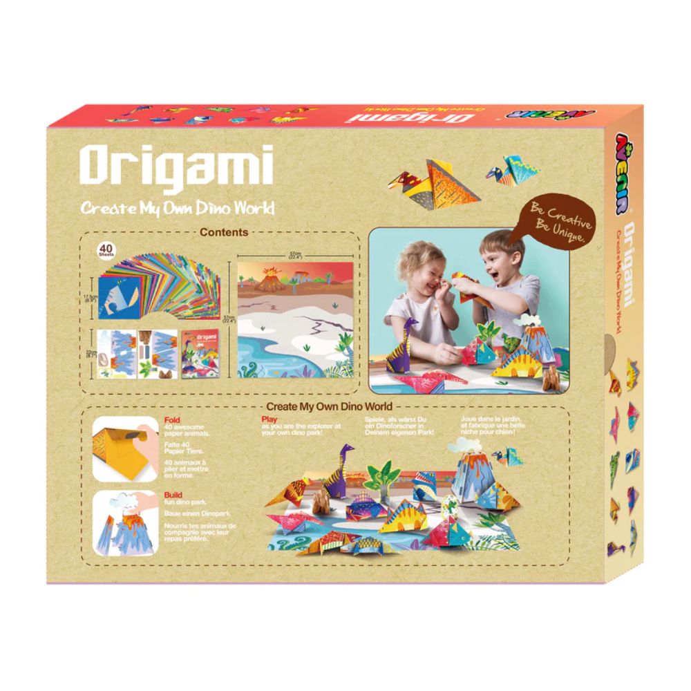 Avenir Origami Kit - Create My Own Dino World