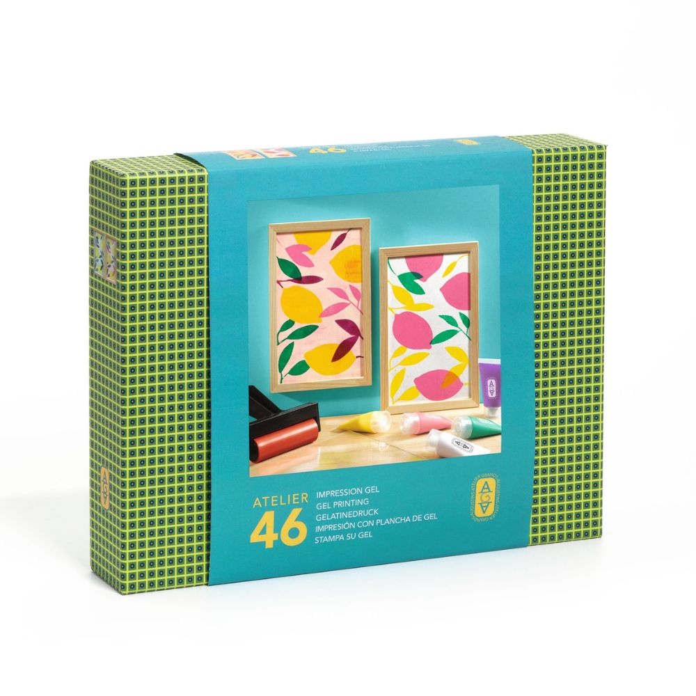 Djeco Atelier Grands Augustins - Workshop 46 Gel Painting GA10046