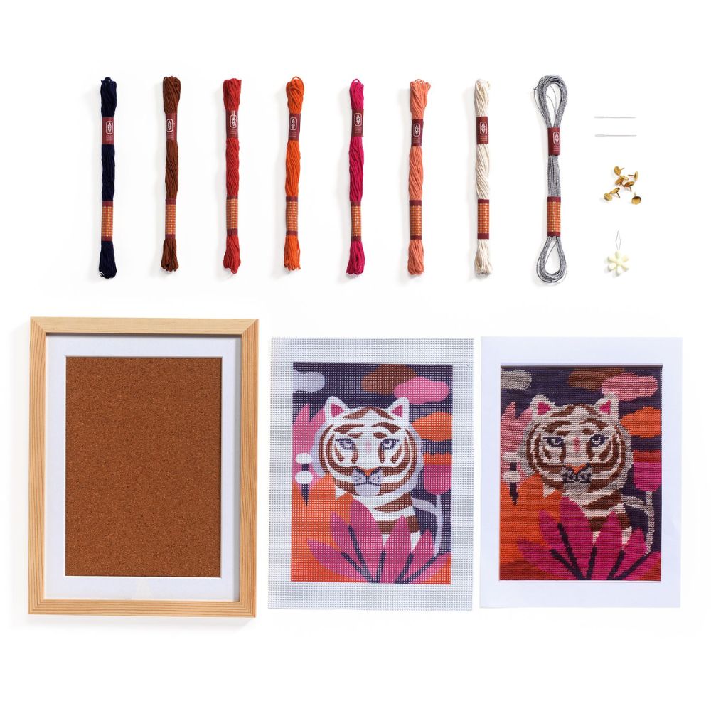 Djeco Atelier Grands Augustins - Workshop 64 Canvas Needlepoint GA10064
