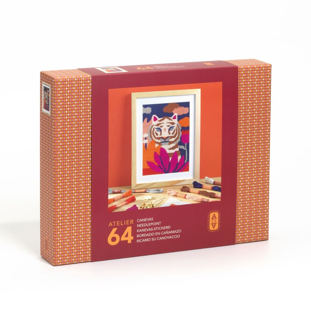 Djeco Atelier Grands Augustins - Workshop 64 Canvas Needlepoint GA10064
