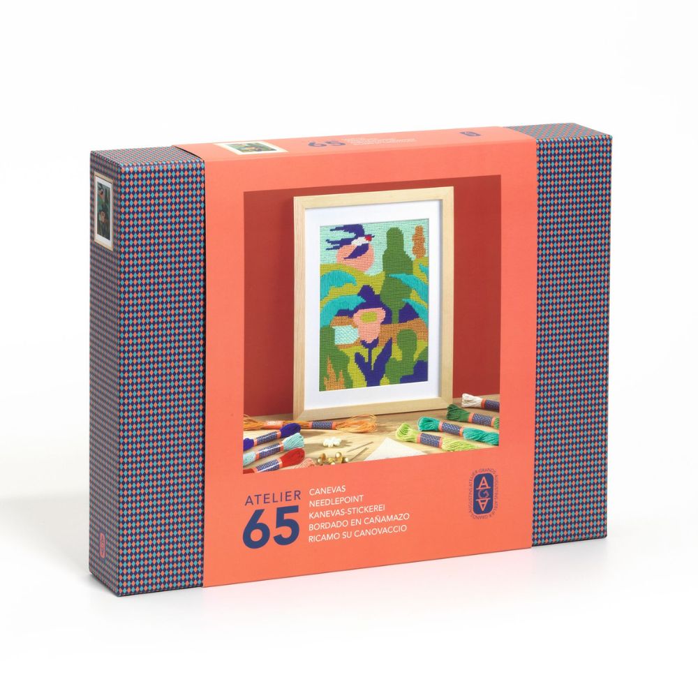 Djeco Atelier Grands Augustins - Workshop 65 Canvas Needlepoint GA10065