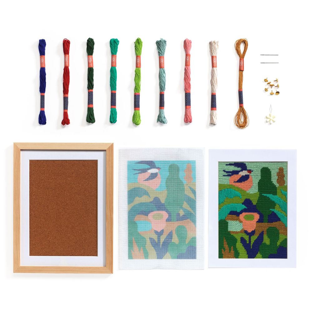 Djeco Atelier Grands Augustins - Workshop 65 Canvas Needlepoint GA10065