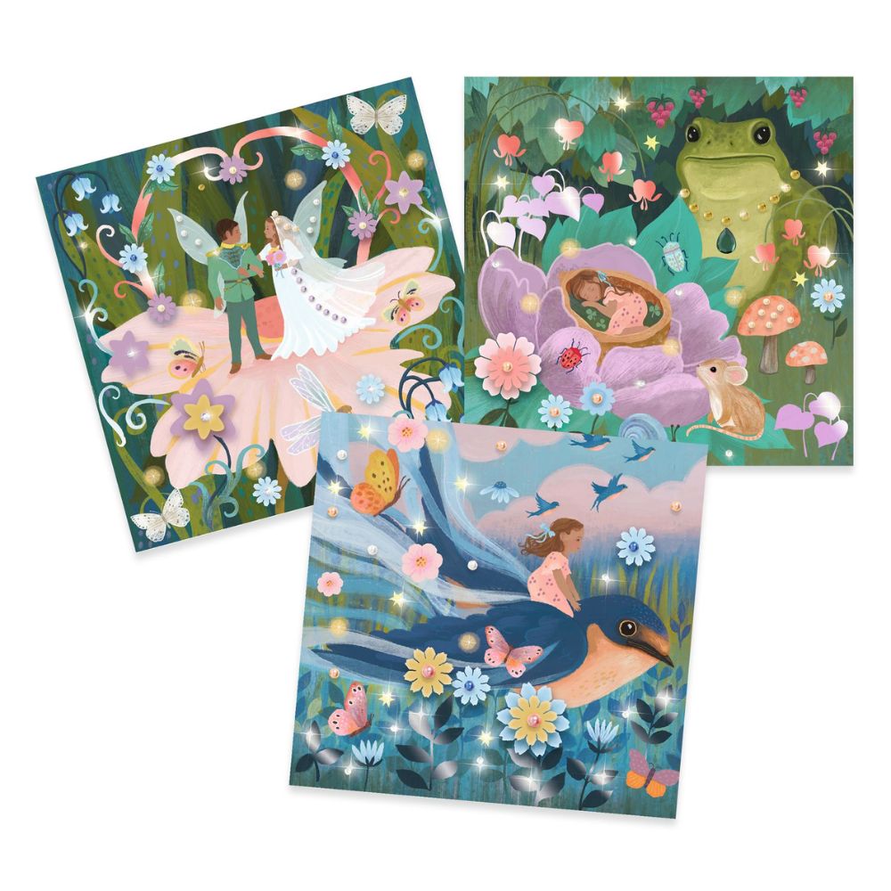 Djeco Fairy Tales To Decorate - Thumbelina