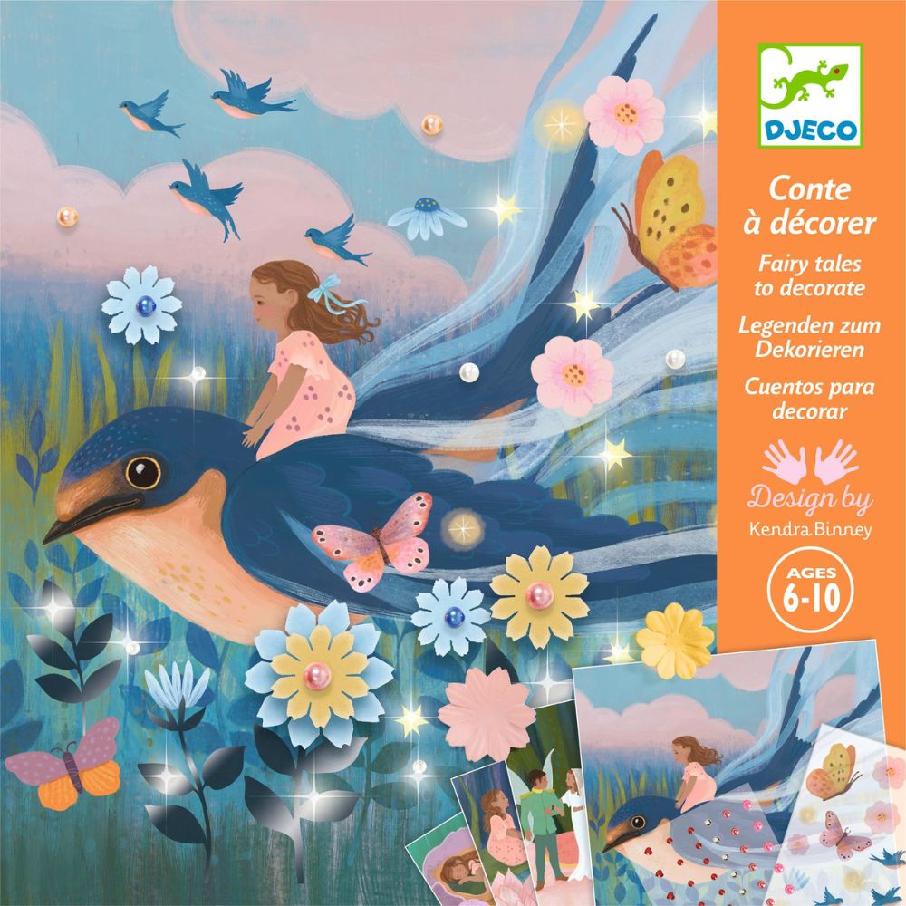 Djeco Fairy Tales To Decorate - Thumbelina