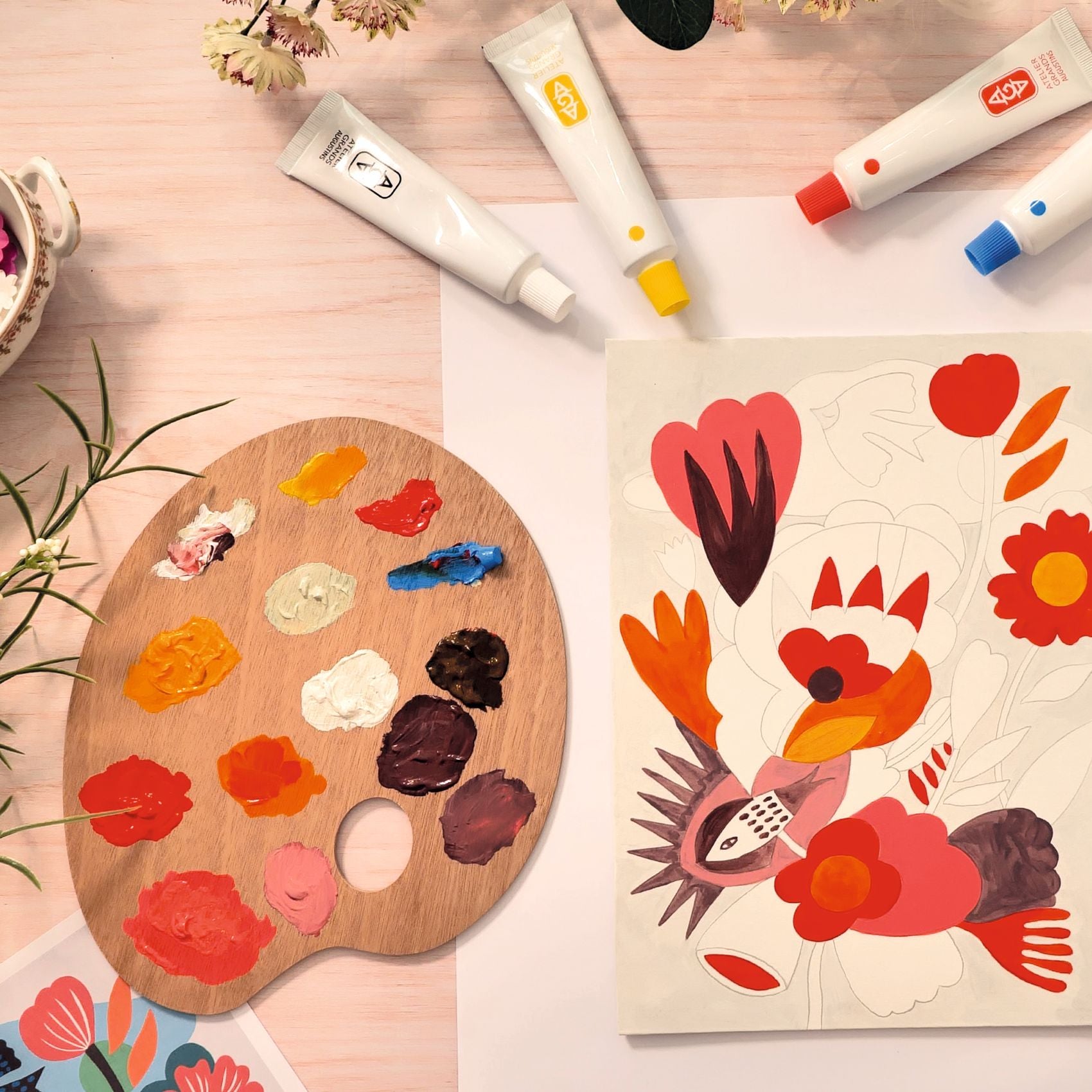 Djeco Atelier Grands Augustins - Workshop 23 Colour Mixing GA10023