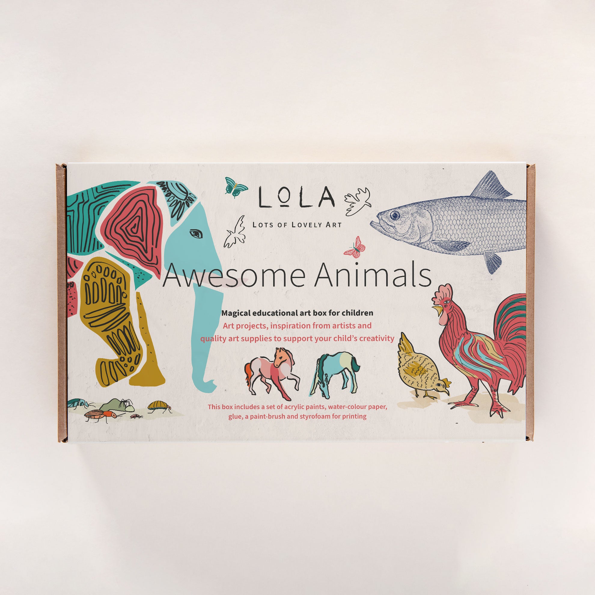 LoLA Awesome Animals Art Box
