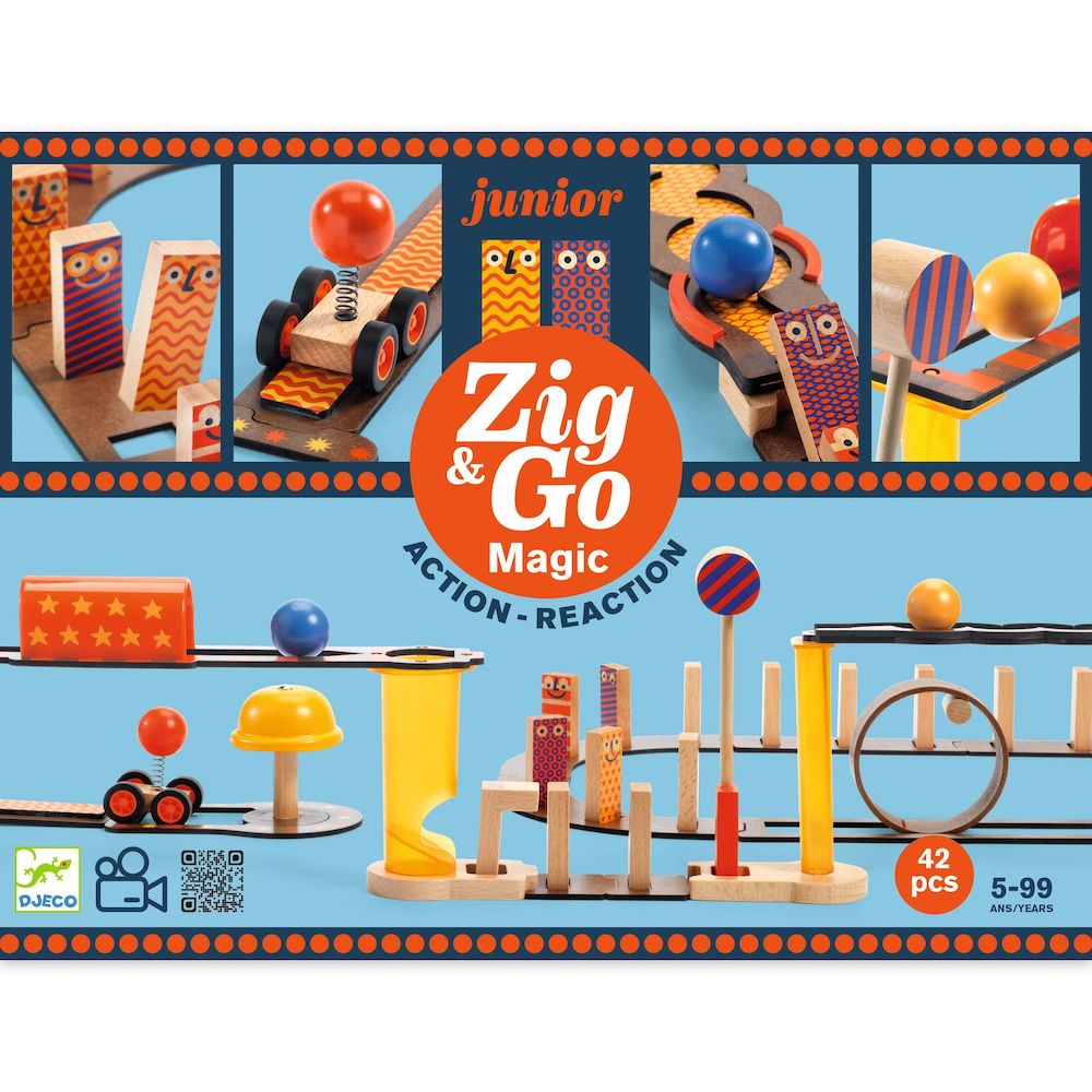 Djeco Zig & Go Junior - Magic - 42 pieces