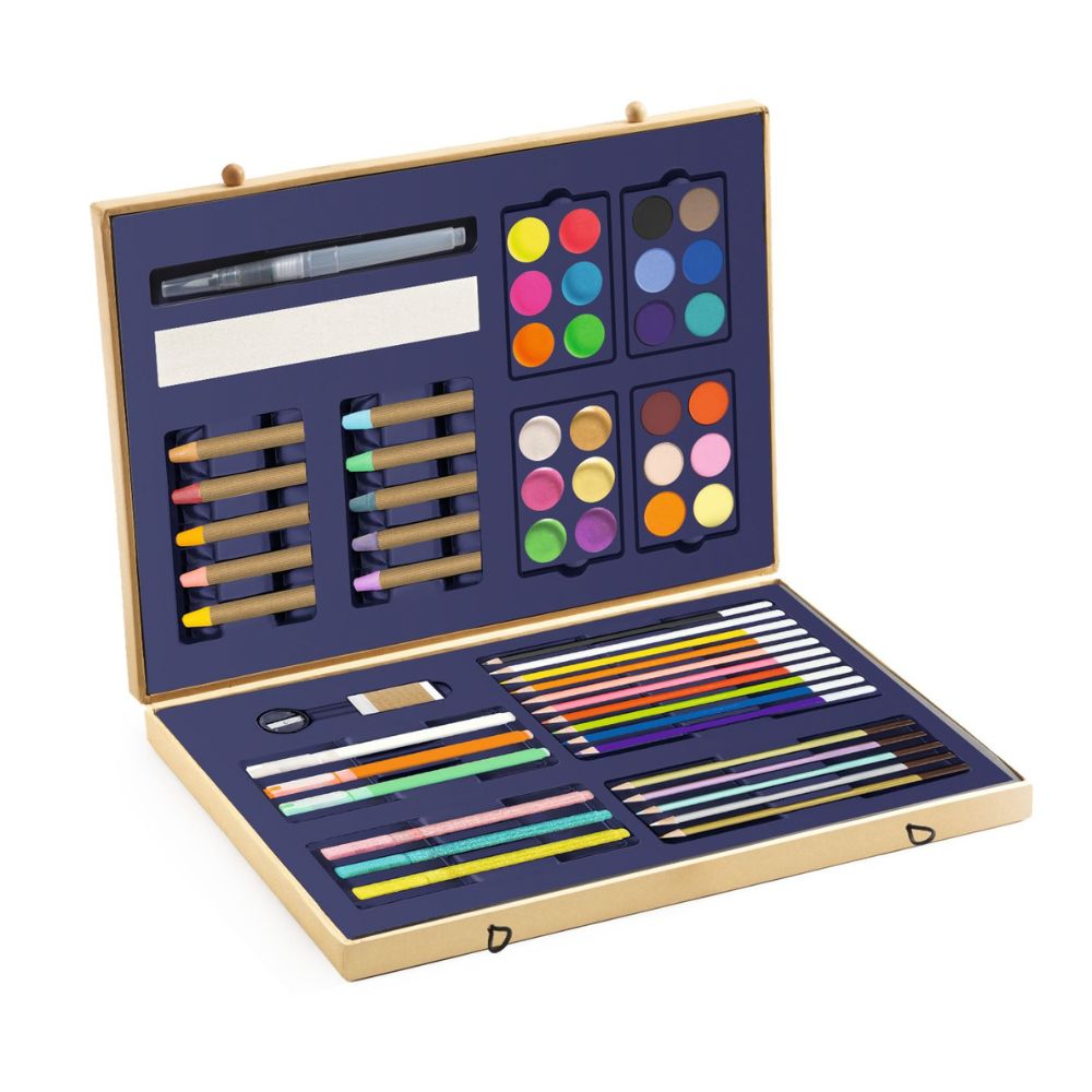 Djeco Sparkling Box Of Colours - Colouring Box