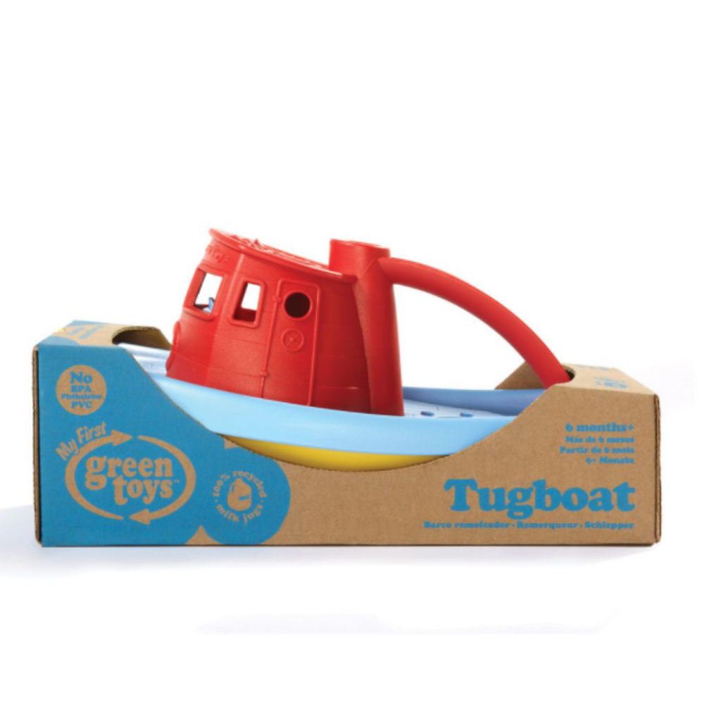 Green Toys Red Tugboat