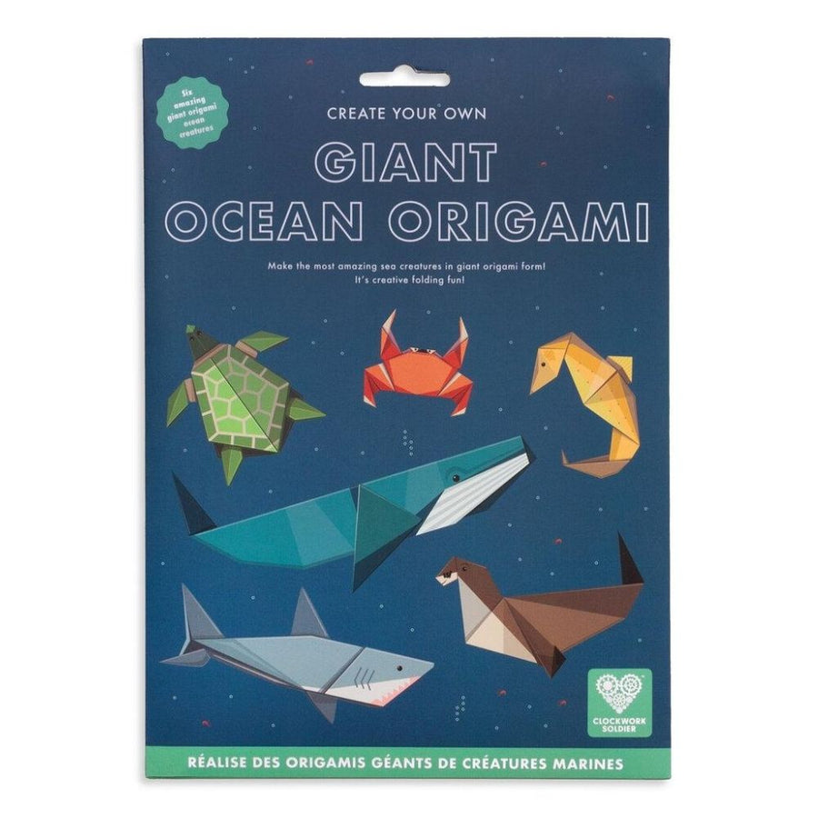 Clockwork soldier giant ocean origami