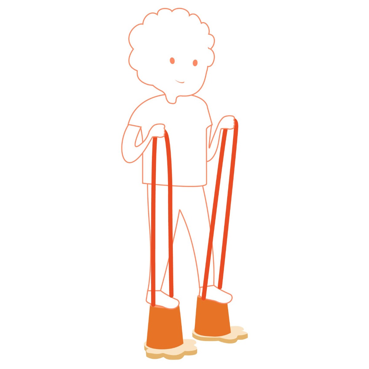 Djeco Pattoons - Balancing Stilt Game