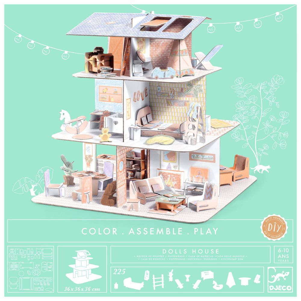 Dollhouses to assemble 2025