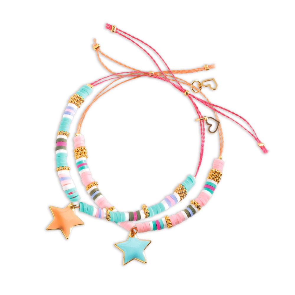 Djeco Friendship Bracelets Kit - You & Me - Star Heishi