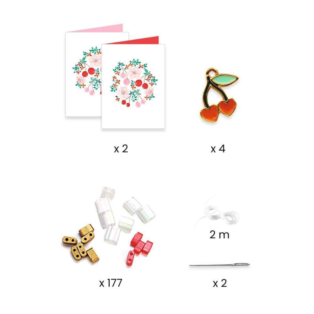 Djeco Friendship Bracelets Kit - You & Me - Tila and Cherries