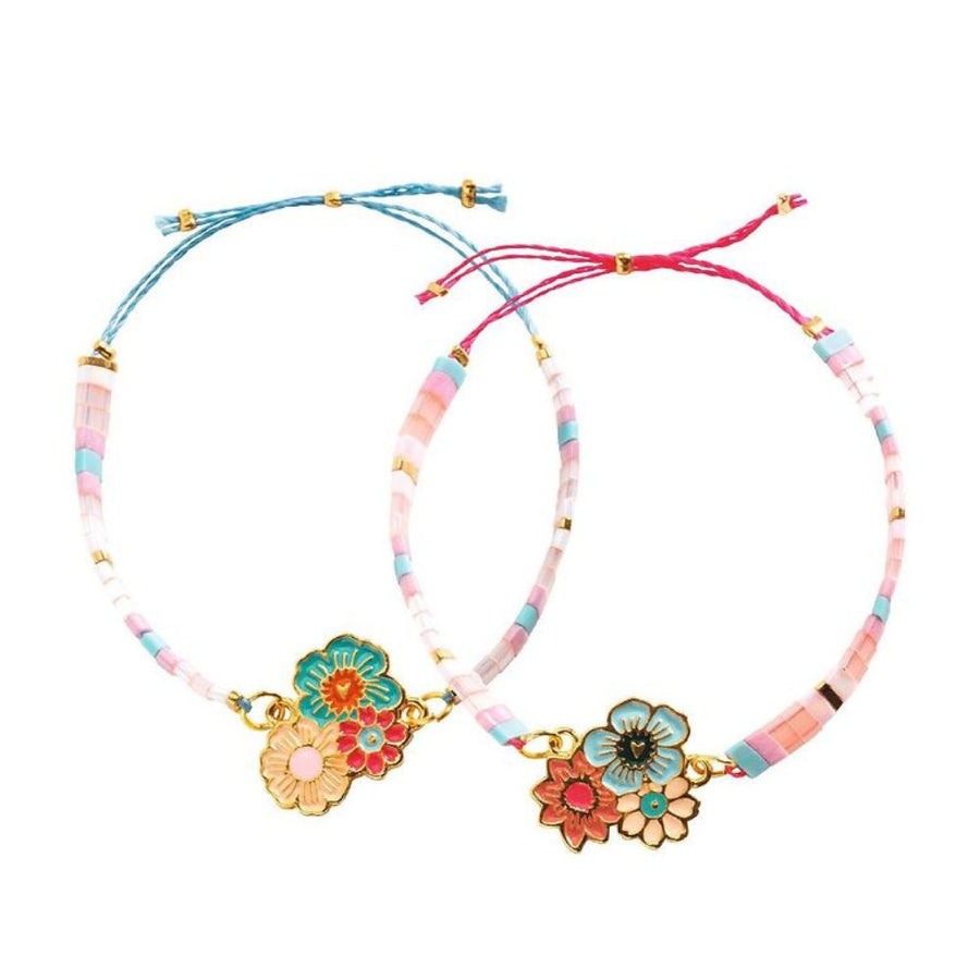 Djeco Friendship Bracelets Kit - You & Me - Tila and Flowers