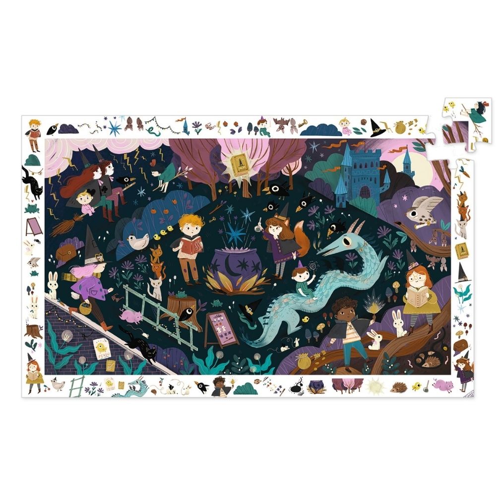 Djeco Observation Puzzle - Sorcerer's Apprentices (54 pieces)