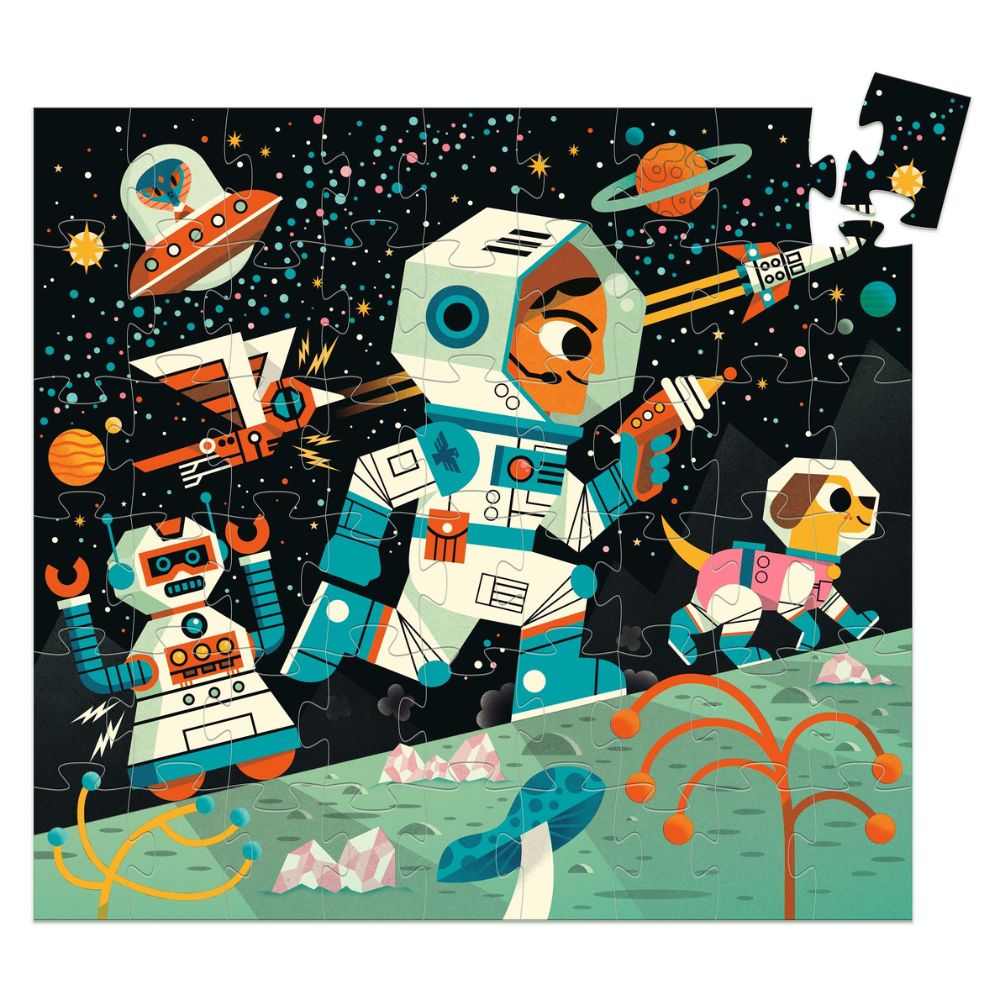 Djeco Silhouette Puzzles - Space Station