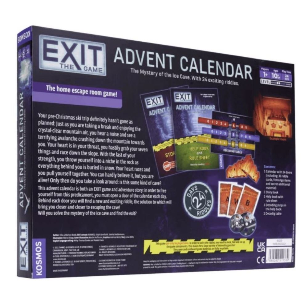 Exit: The Game Advent Calendar - The Mystery of the Ice Cave