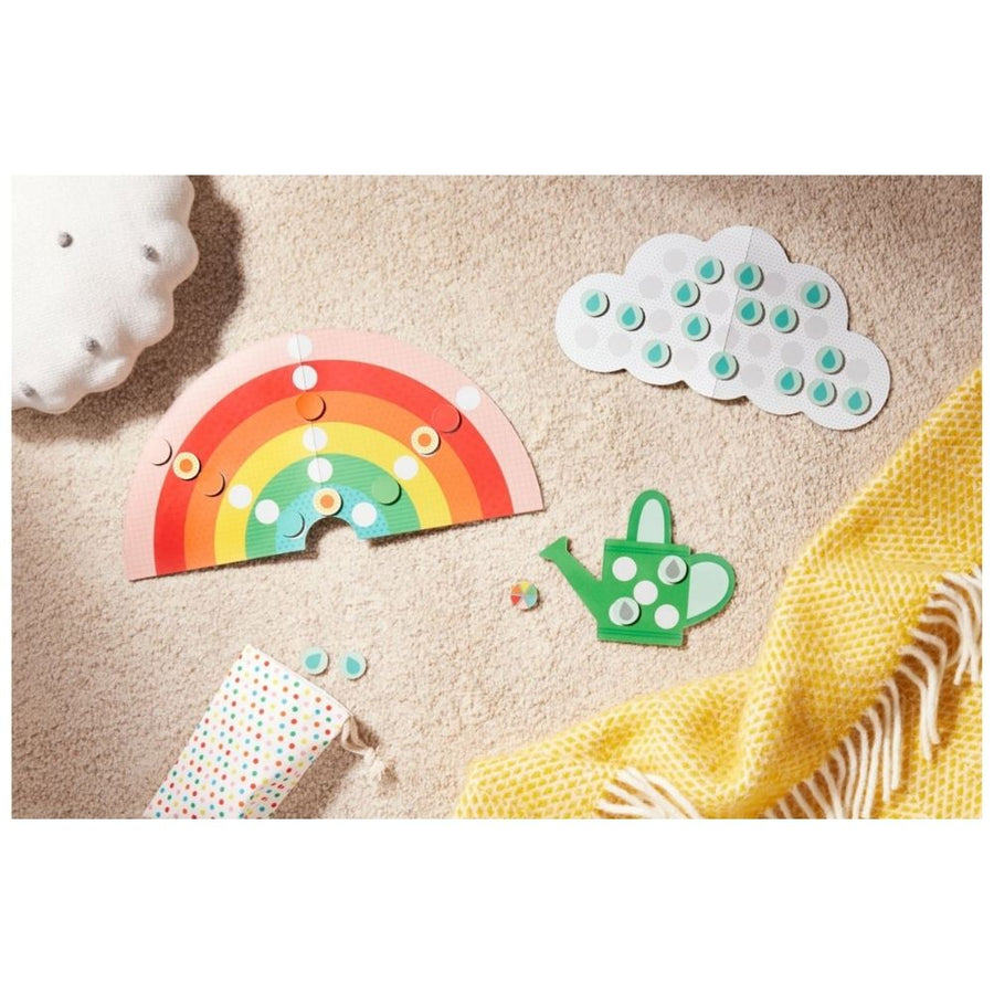 Petit Collage Rain, Rain, Rainbow Cooperative Game