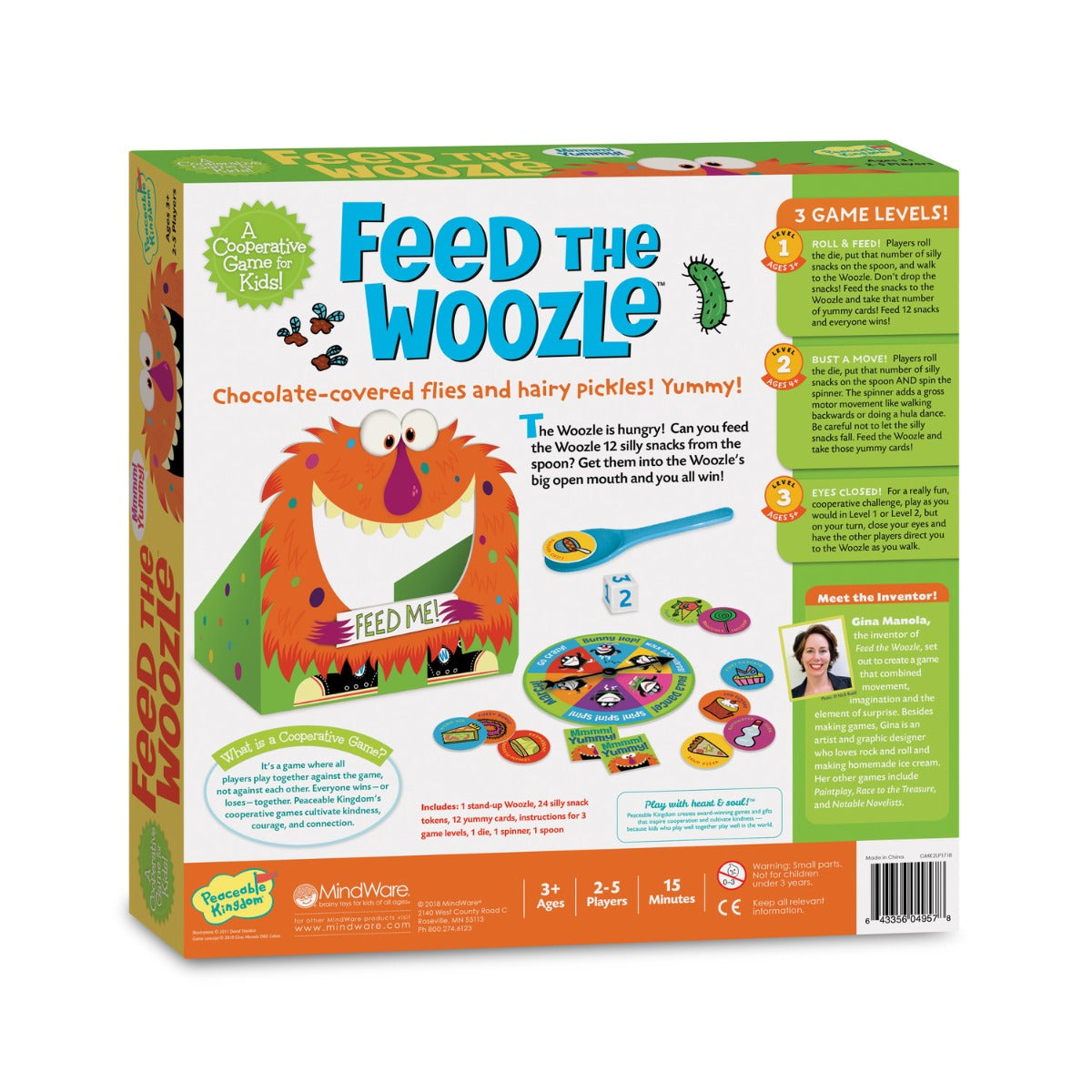 Feed the Woozle - A Peaceable Kingdom Cooperative Game