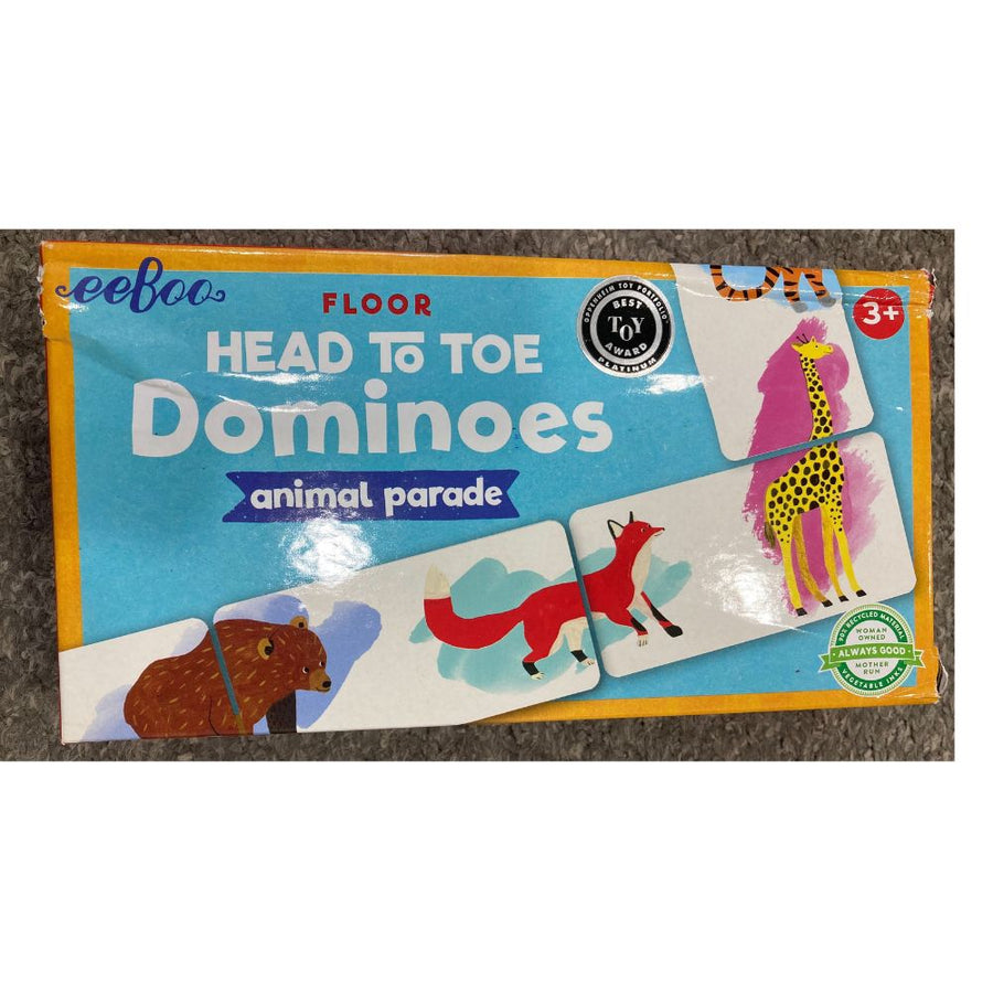 EeBoo Head To Toe Dominoes - Wonky
