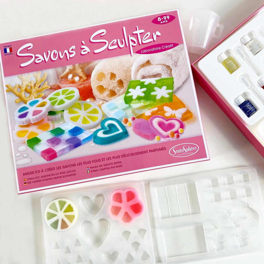 Sculpt Your Own Soaps with Sentosphere! Science Kits for Kids aged 8 years+