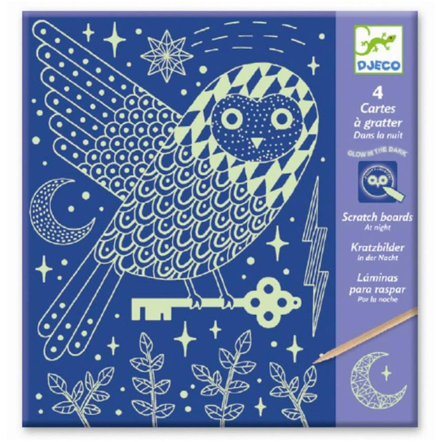 Clara’s Product Review of the week - Djeco Scratch Boards At Night