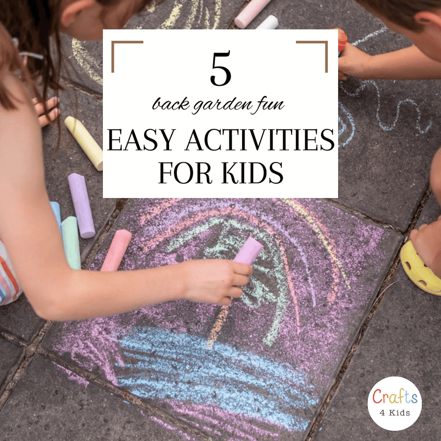 Back Garden Fun - Five Easy Activities