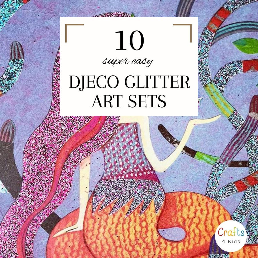 Craft Spotlight - Djeco Glitter Boards