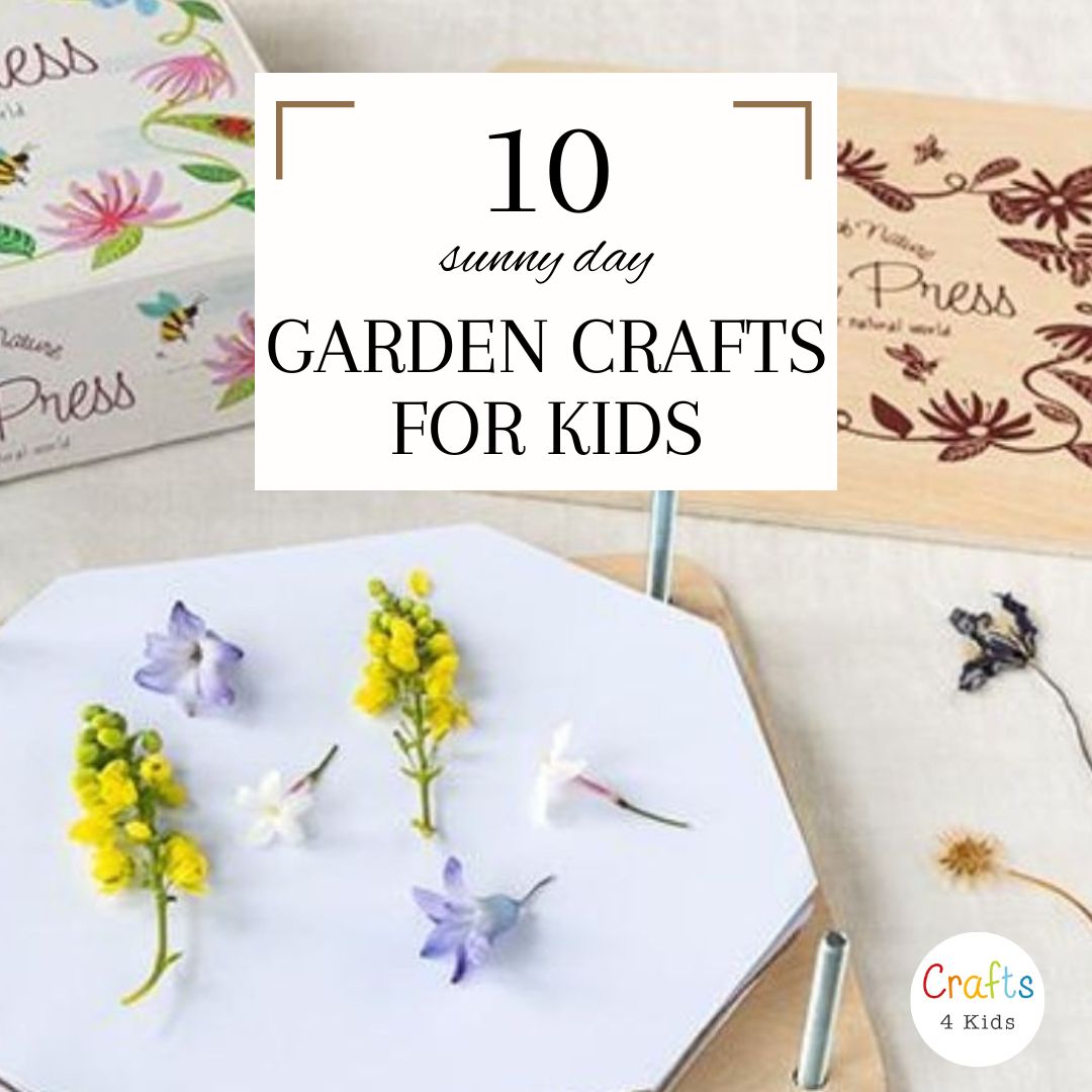 Sunny Day Garden Crafts for Kids