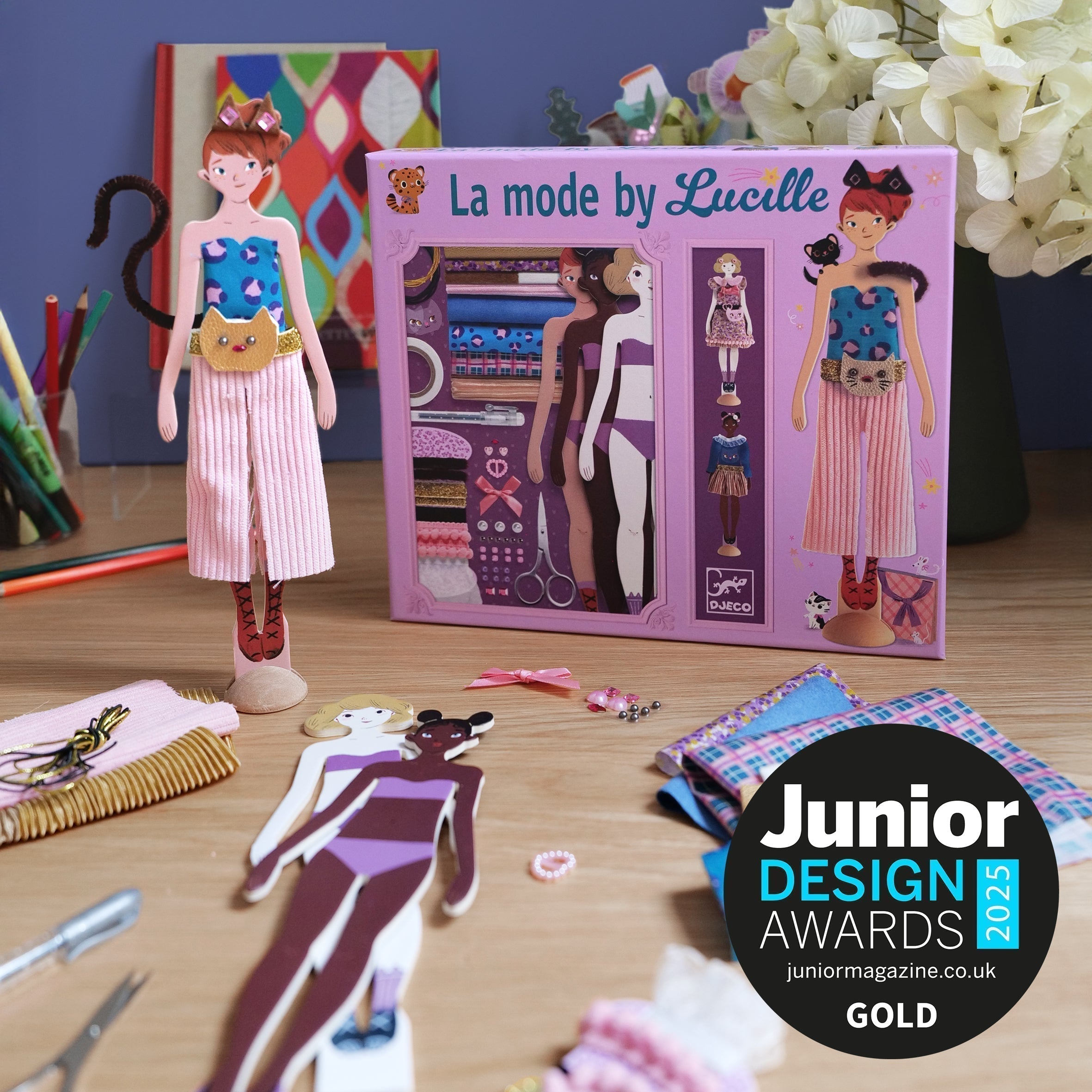 Lucille Fashion Design Kit Wins Gold at the 2025 Junior Design Awards