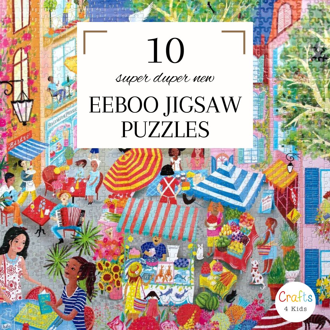 New eeBoo Puzzles! Crafts4Kids