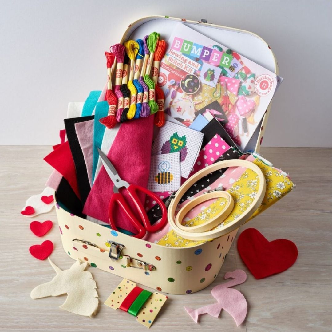 Buttonbag Buttonbag - Sewing and Knitting Kits for Kids - Crafts4Kids