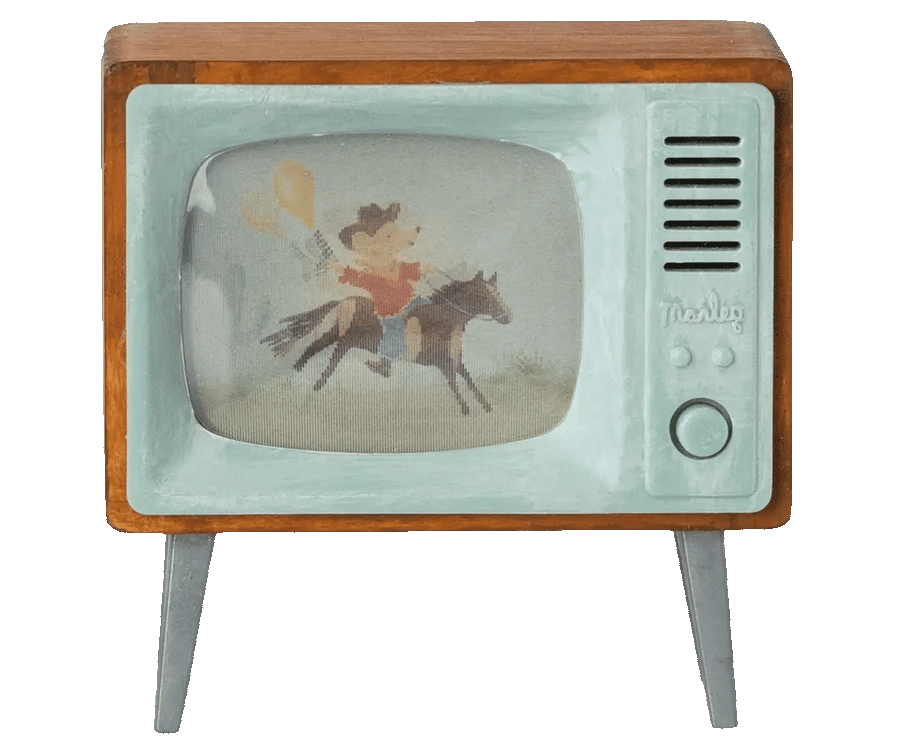 maileg mouse television