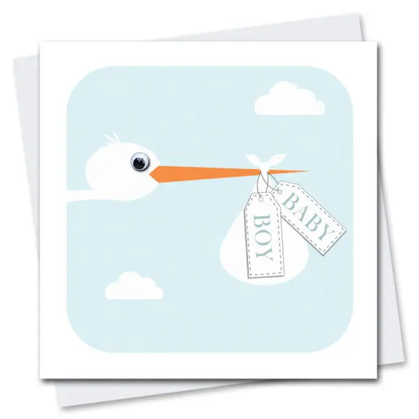 new baby boy card