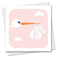 new baby girl card