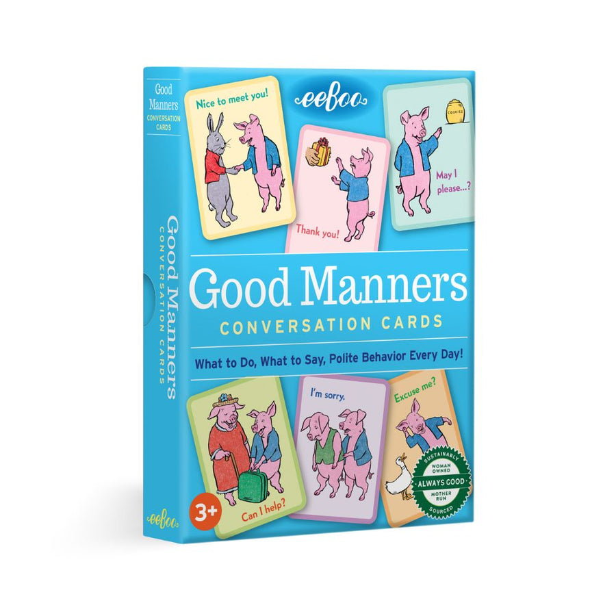 eeBoo Good Manners Conversation Cards