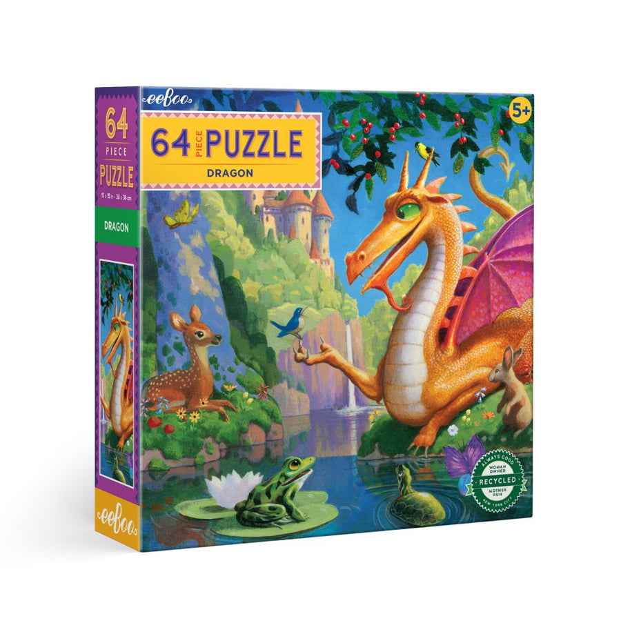 Eeboo Dragon 64 Piece Puzzle