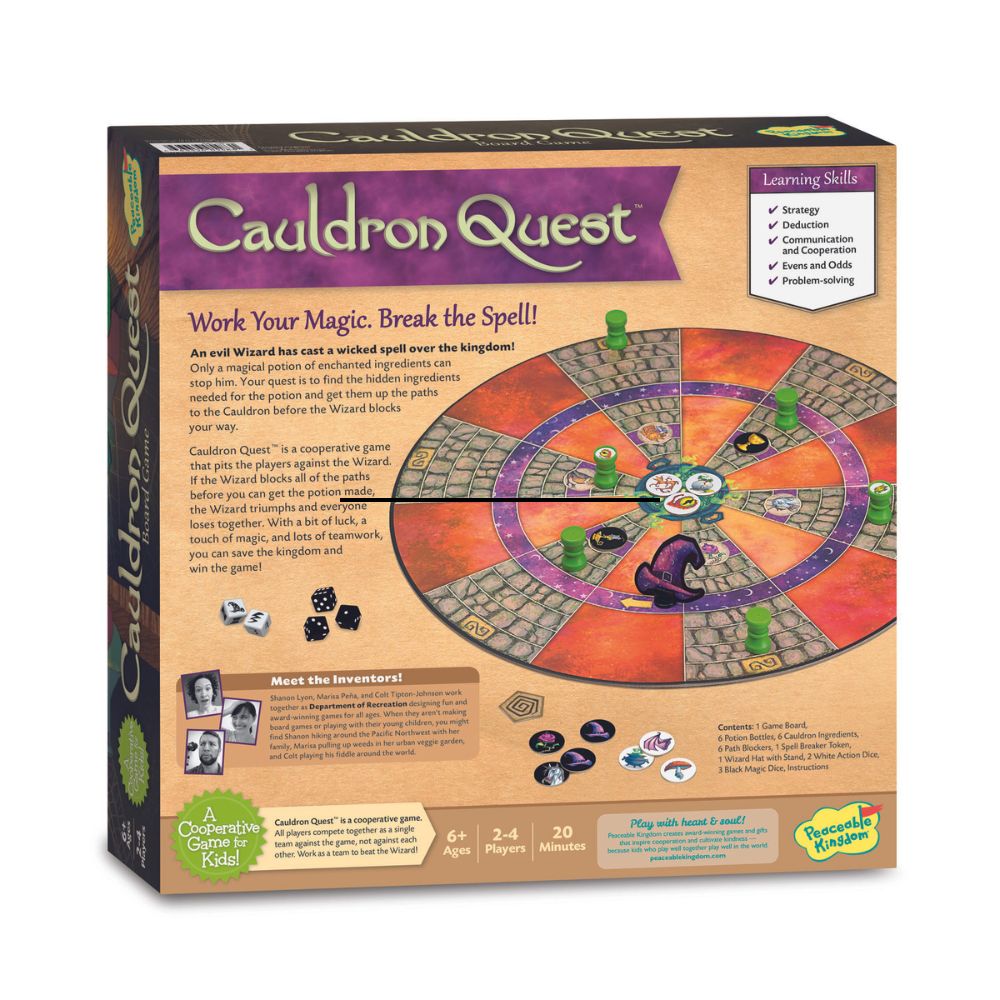 Cauldron Quest | Cooperative Games | Peaceable Kingdom at