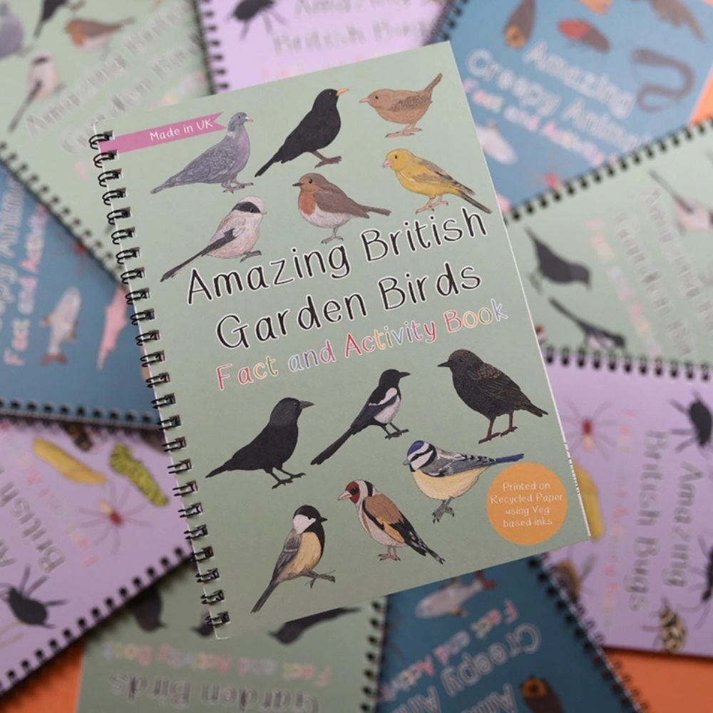 Amazing British Garden Birds Fact and Activity Book