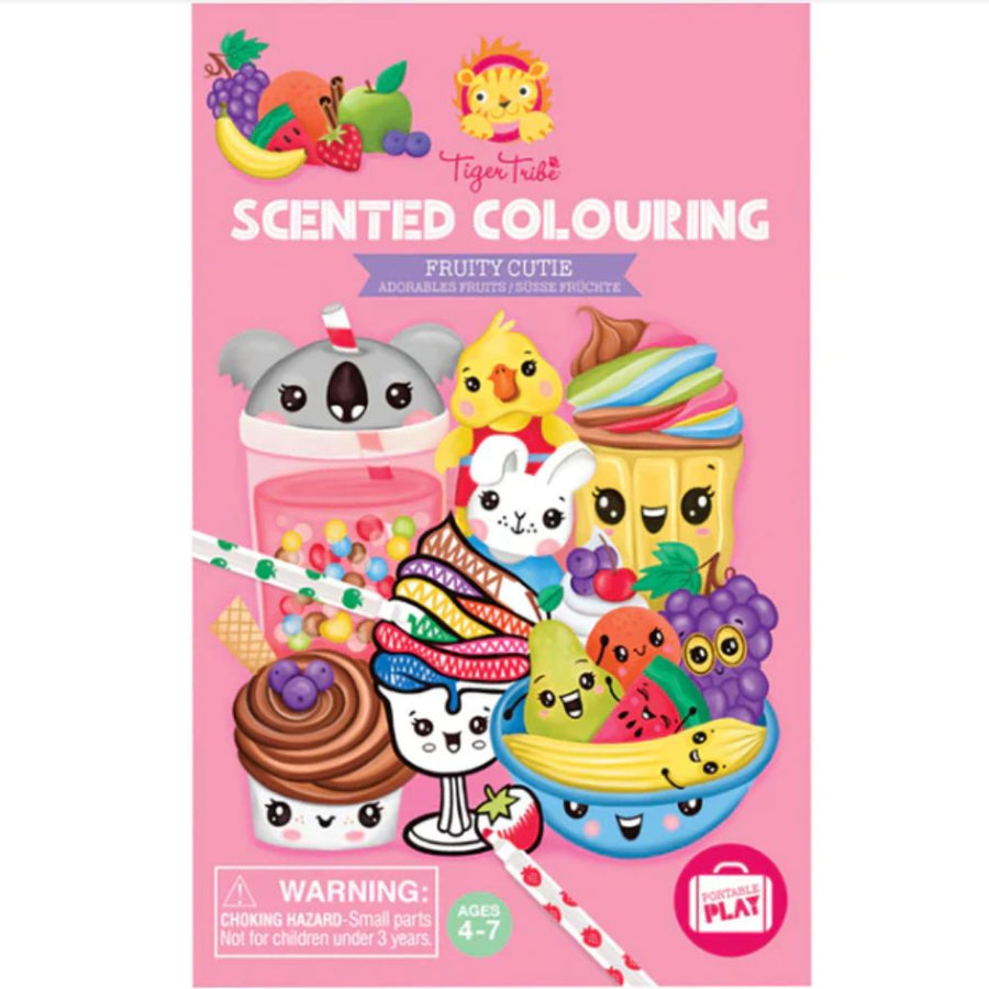 Tiger Tribe Scented Colouring - Fruity Cutie