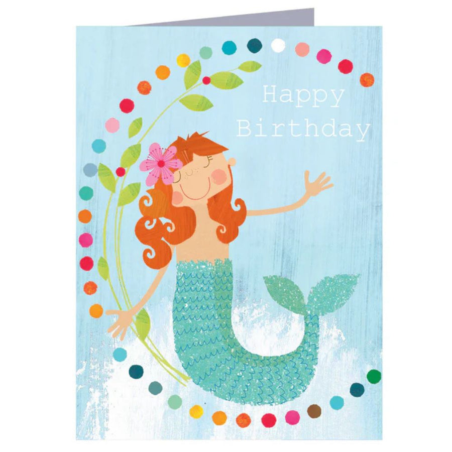 Mermaid Birthday Card