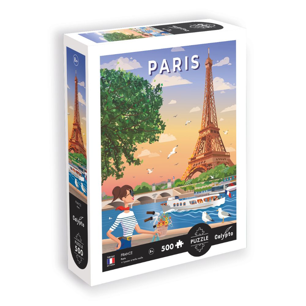 Calypto Jigsaw Puzzle 500 Piece - Paris PREORDER