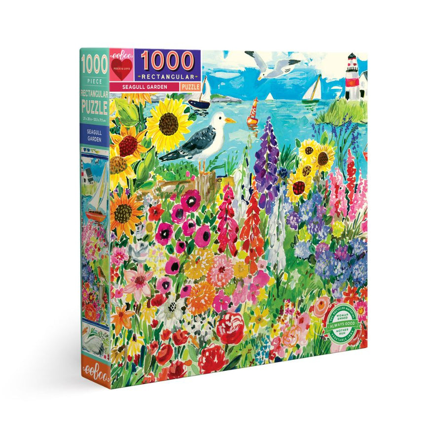 Eeboo Seagull Garden - 1000 Piece Puzzle